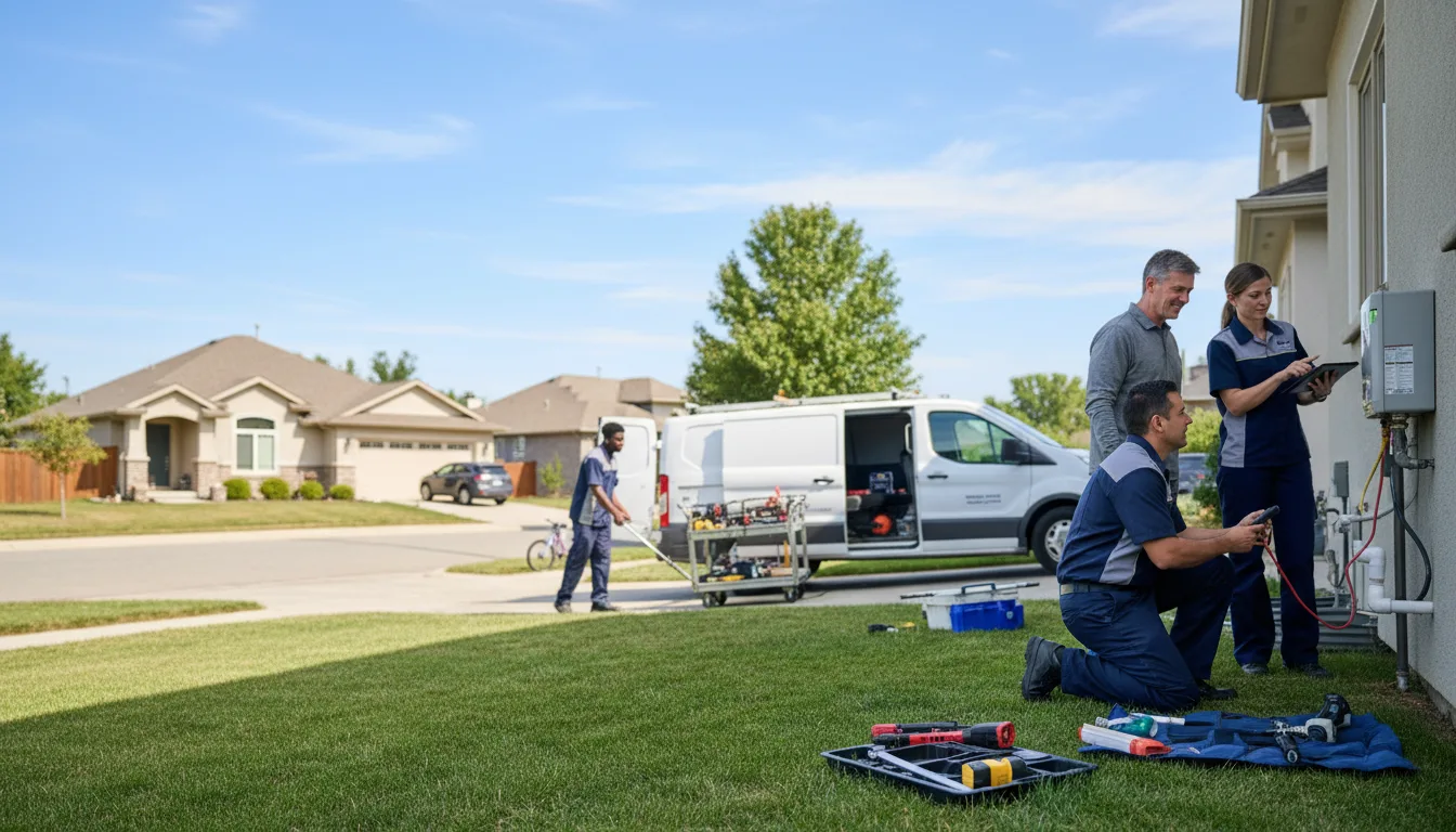 Tankless water heater service in Wiley, GA